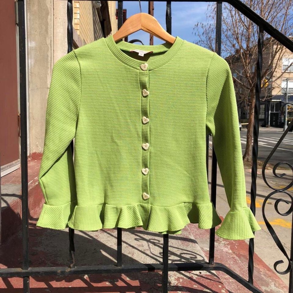 lisa says gah olivia cardigan top